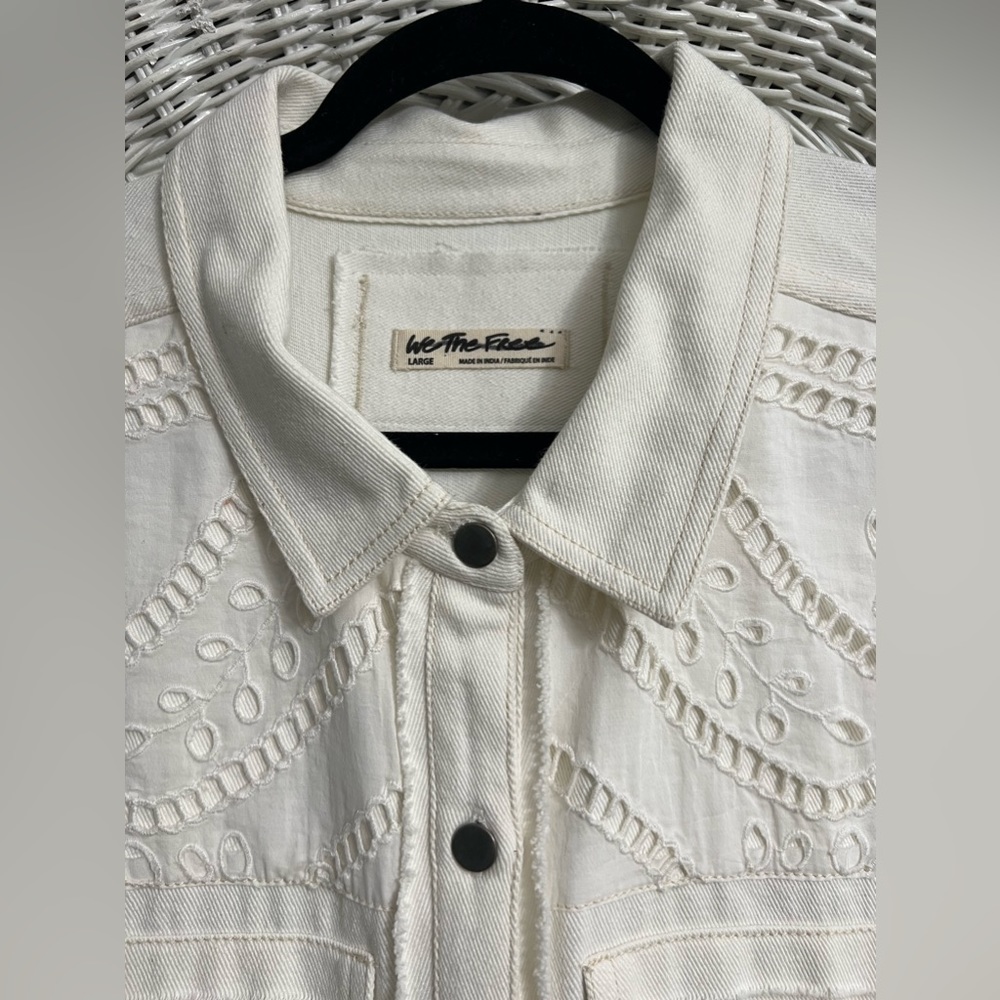 NWOT Free People Oversized Tunic Vest size Large